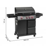 Plynový gril Landmann COOL BLACK 3.1 maxX 19679 – obrázek 2